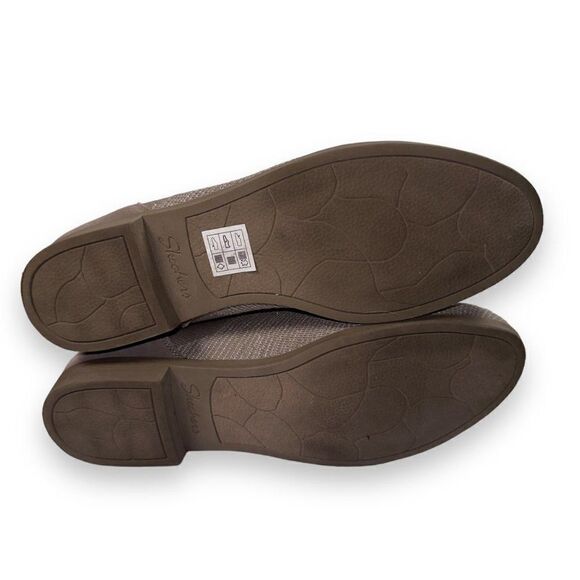 Skechers Cleo Prep Step Slip-on Casual Flats Taupe 158192 Women's 9.5 - Picture 8 of 11